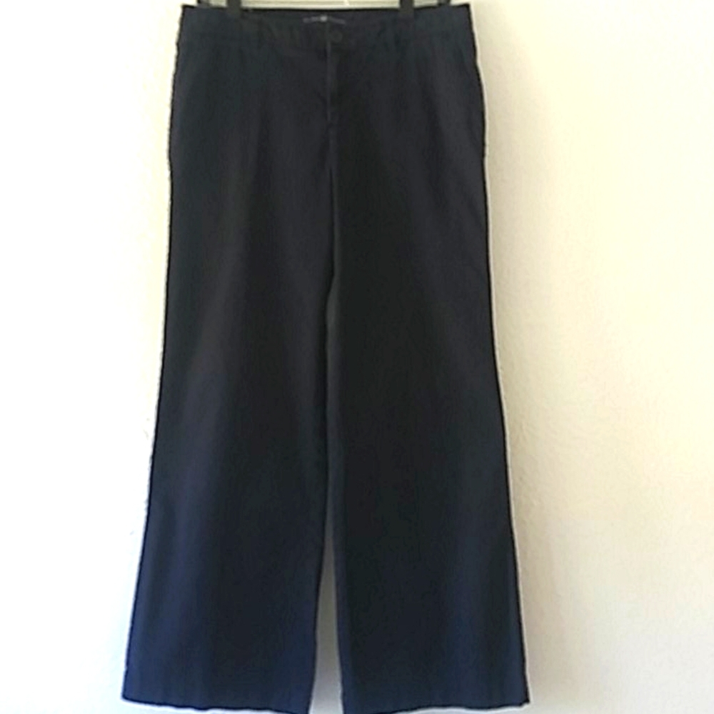 Gap Navy Wide Leg Trouser Pant